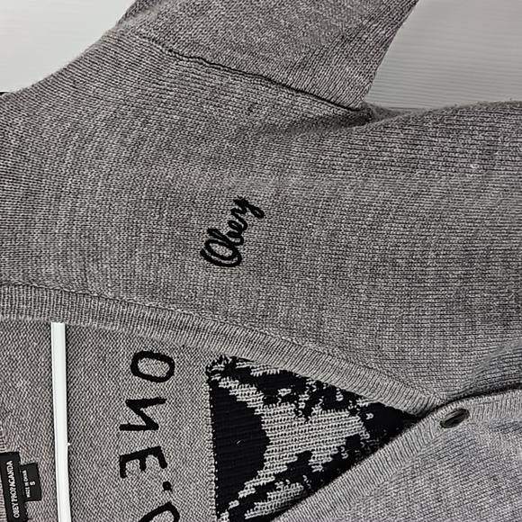 Obey grey cardigan - Picture 4 of 6